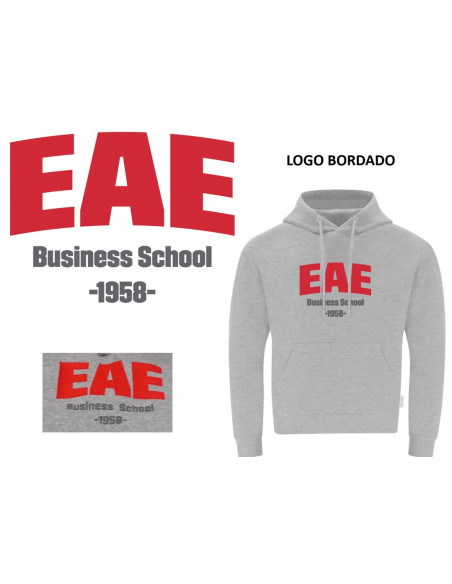 Sudadera EAE Unisex Gris