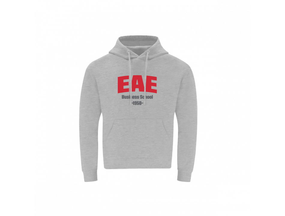 Sudadera EAE Unisex Gris