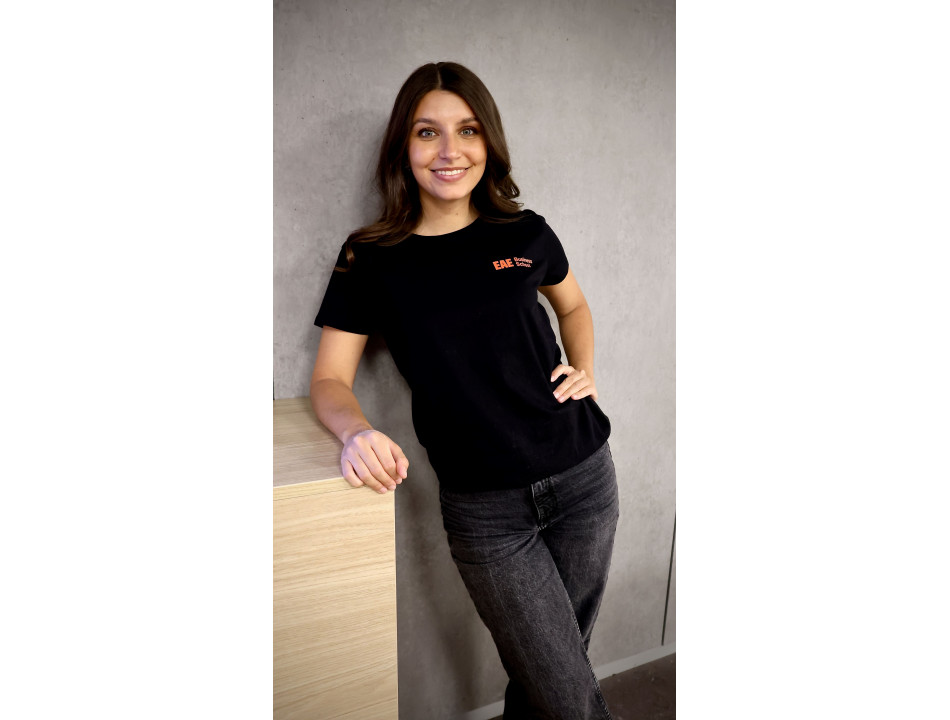 Camiseta EAE mujer/negra