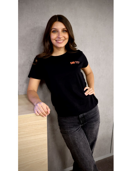 Camiseta EAE mujer/negra