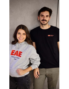 Camiseta EAE hombre/negra