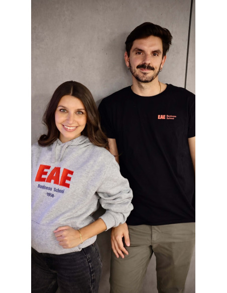 Camiseta EAE hombre/negra