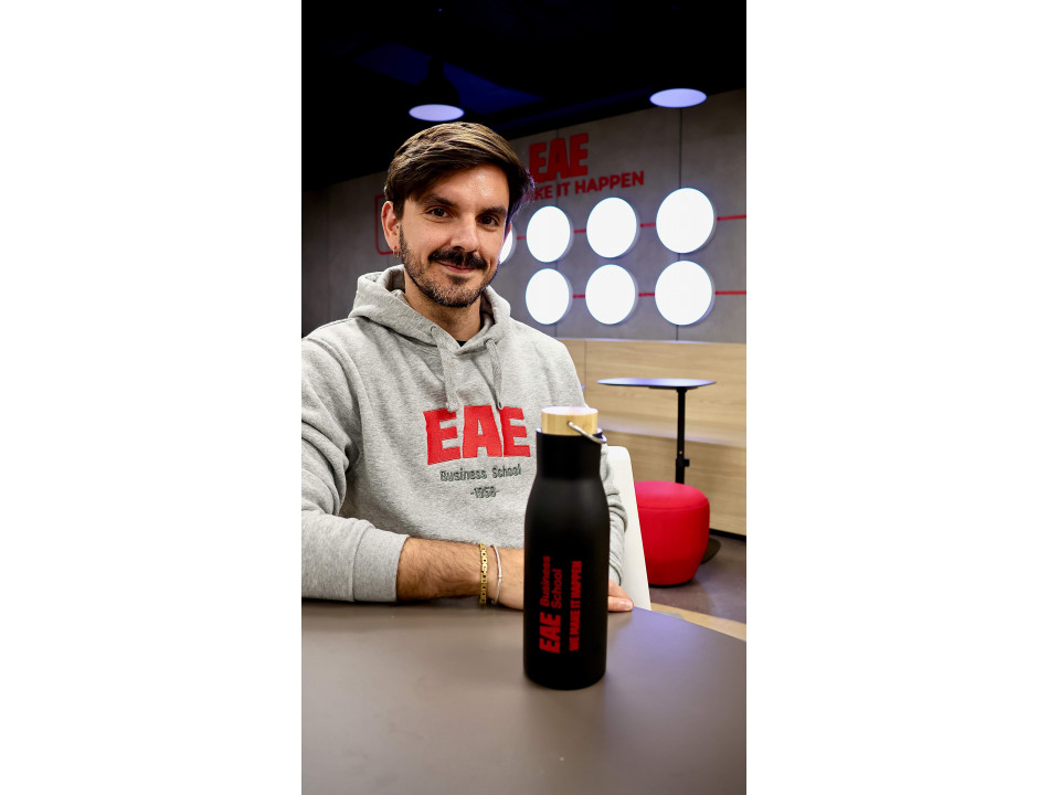 Sudadera EAE Unisex Gris