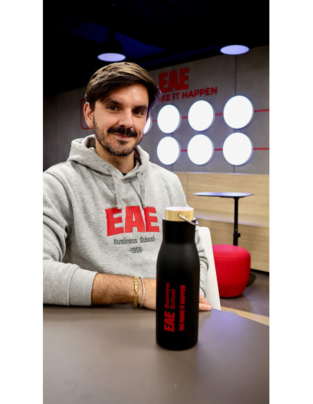 Sudadera EAE Unisex Gris