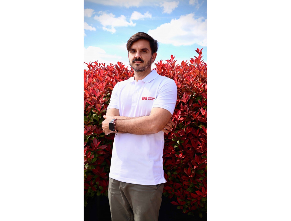 Polo EAE Unisex Blanco