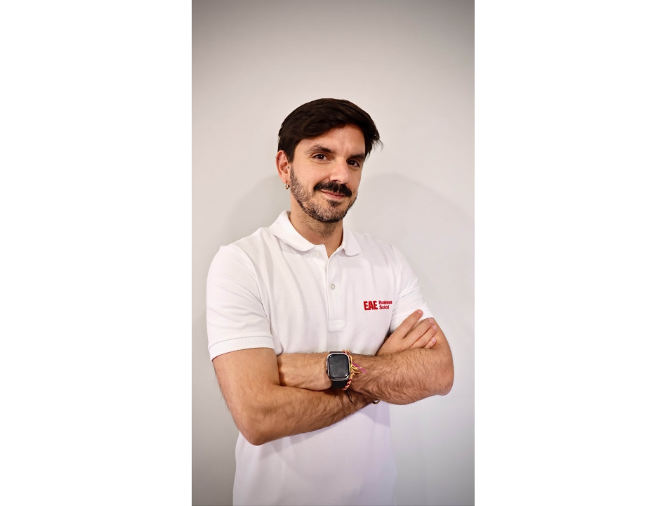 Polo EAE Unisex Blanco