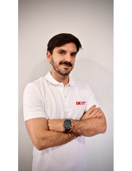 Polo EAE Unisex Blanco