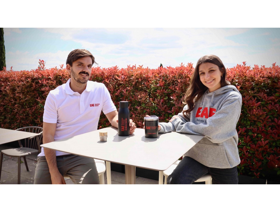 Polo EAE Unisex Blanco