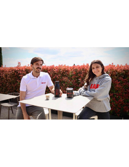 Polo EAE Unisex Blanco